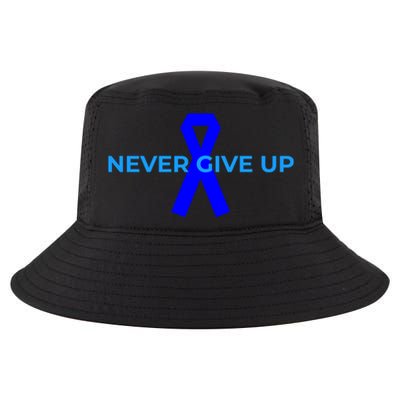 Colon Cancer Awareness Ribbons Cool Comfort Performance Bucket Hat