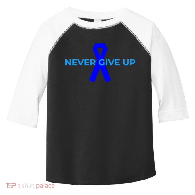 Colon Cancer Awareness Ribbons Toddler Fine Jersey T-Shirt