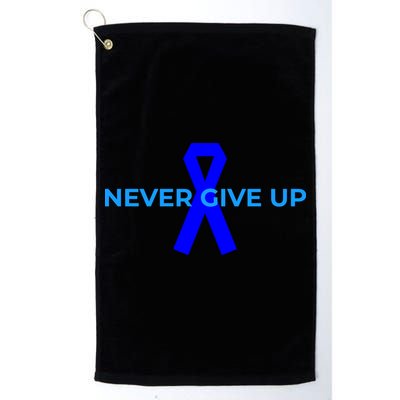 Colon Cancer Awareness Ribbons Golf Towel