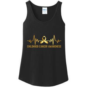 Childhood Cancer Awareness September Cancer Ladies Essential Tank