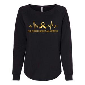 Childhood Cancer Awareness September Cancer Womens California Wash Sweatshirt