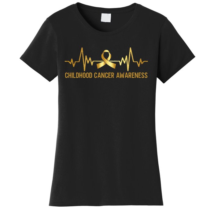 Childhood Cancer Awareness September Cancer Women's T-Shirt