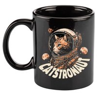 Catstronaut Cat Animal Astronaut 11oz C Handle Ceramic Mug