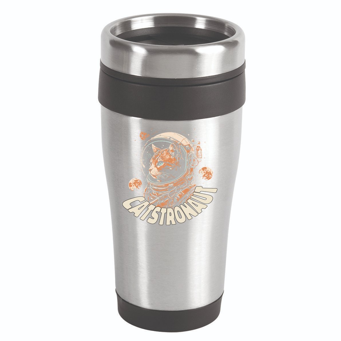 Catstronaut Cat Animal Astronaut 16oz Travel Tumbler