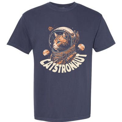 Catstronaut Cat Animal Astronaut Garment-Dyed Heavyweight T-Shirt