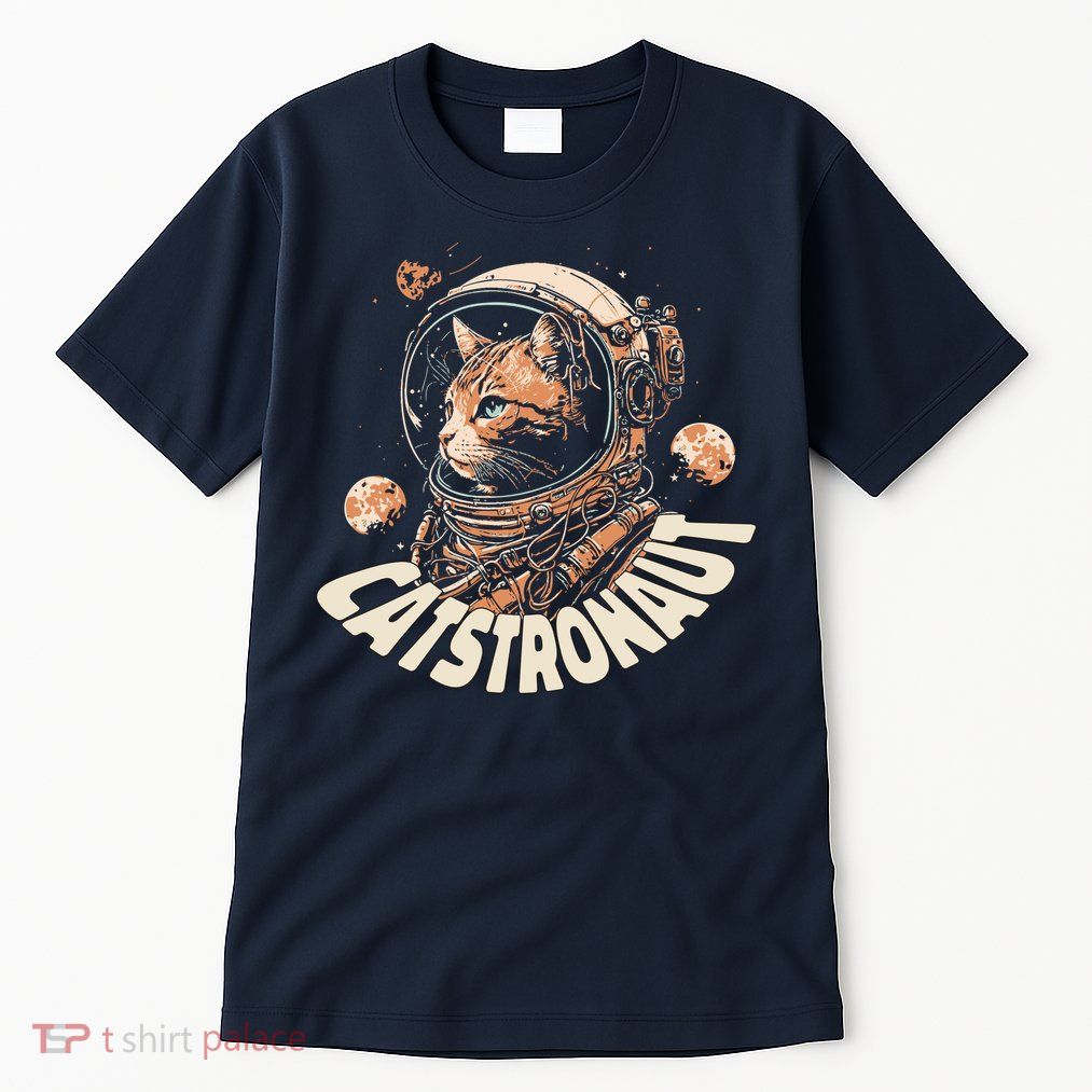 Catstronaut Cat Animal Astronaut Tall T-Shirt