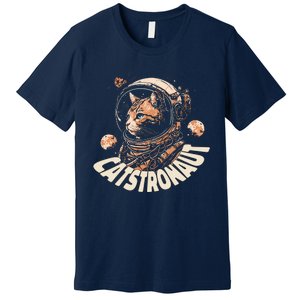 Catstronaut Cat Animal Astronaut Premium T-Shirt