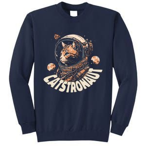 Catstronaut Cat Animal Astronaut Tall Sweatshirt