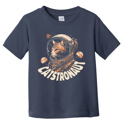 Catstronaut Cat Animal Astronaut Toddler T-Shirt