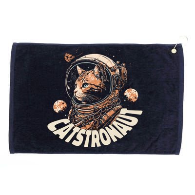 Catstronaut Cat Animal Astronaut Grommeted Golf Towel