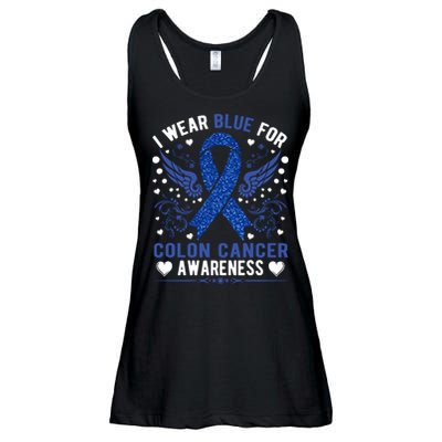 Colon Cancer Awareness Ladies Essential Flowy Tank