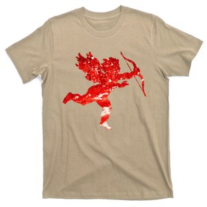 Cupid Cherub Angel Low Poly Valentine's Day T-Shirt