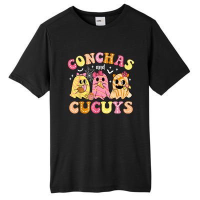 Cute Conchas And Cucuys Ghost Funny Halloween Mexican Ghost Tall Fusion ChromaSoft Performance T-Shirt