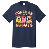 Cute Conchas And Cucuys Ghost Funny Halloween Mexican Ghost Tall T-Shirt