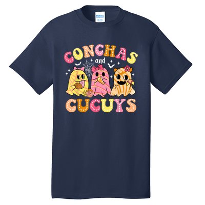 Cute Conchas And Cucuys Ghost Funny Halloween Mexican Ghost Tall T-Shirt