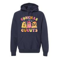 Cute Conchas And Cucuys Ghost Funny Halloween Mexican Ghost Premium Hoodie