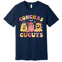 Cute Conchas And Cucuys Ghost Funny Halloween Mexican Ghost Premium T-Shirt