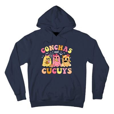 Cute Conchas And Cucuys Ghost Funny Halloween Mexican Ghost Tall Hoodie