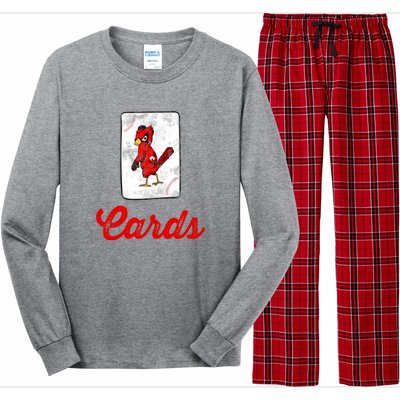 Cards Long Sleeve Pajama Set