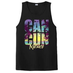 Cool Cancun Art Women Mexico Vacation Souvenir Summer PosiCharge Competitor Tank