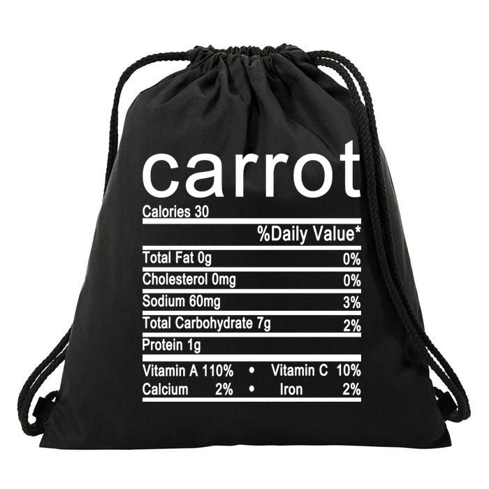 Carrot Drawstring Bag