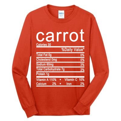 Carrot Tall Long Sleeve T-Shirt
