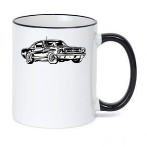 Car 11oz Black Color Changing Mug