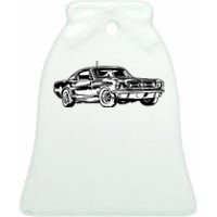 Car Ceramic Bell Ornament