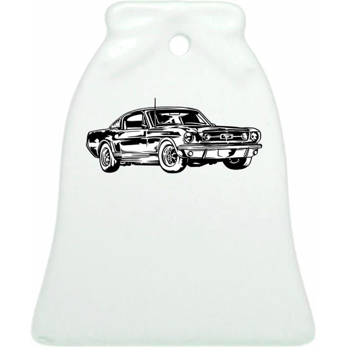 Car Ceramic Bell Ornament