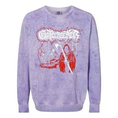 Closed Casket Activities Gatecreeper Reaper Colorblast Crewneck Sweatshirt