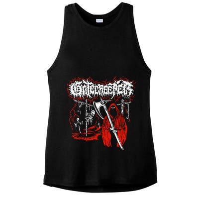 Closed Casket Activities Gatecreeper Reaper Ladies PosiCharge Tri-Blend Wicking Tank