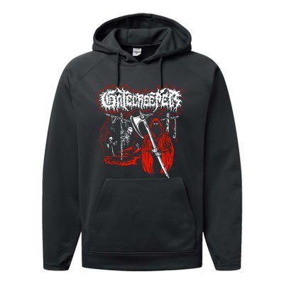 Closed Casket Activities Gatecreeper Reaper Performance Fleece Hoodie