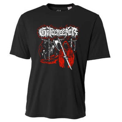 Closed Casket Activities Gatecreeper Reaper Cooling Performance Crew T-Shirt