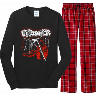 Closed Casket Activities Gatecreeper Reaper Long Sleeve Pajama Set