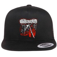 Closed Casket Activities Gatecreeper Reaper Flat Bill Trucker Hat