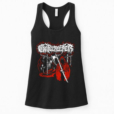 Closed Casket Activities Gatecreeper Reaper Womens Tank Top