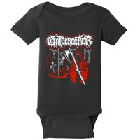 Closed Casket Activities Gatecreeper Reaper Baby Bodysuit