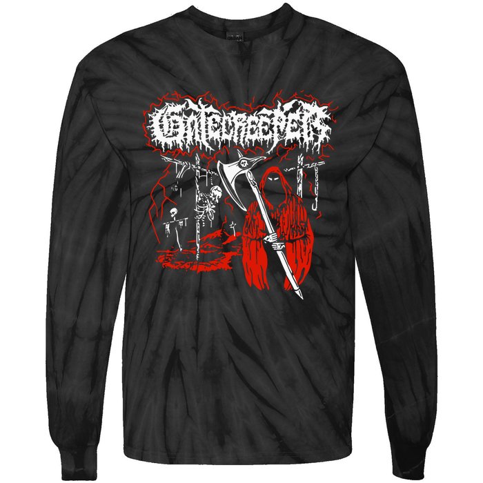 Closed Casket Activities Gatecreeper Reaper Tie-Dye Long Sleeve Shirt