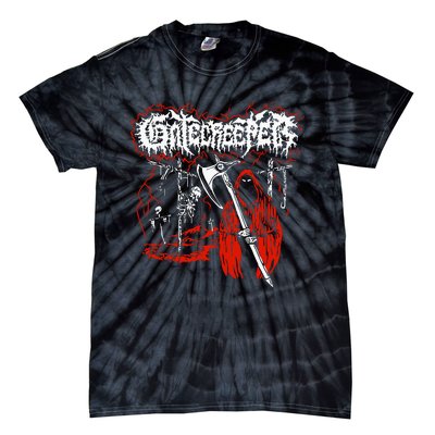 Closed Casket Activities Gatecreeper Reaper Tie-Dye T-Shirt