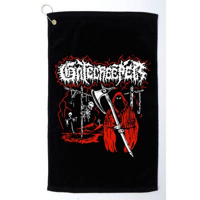 Closed Casket Activities Gatecreeper Reaper Golf Towel