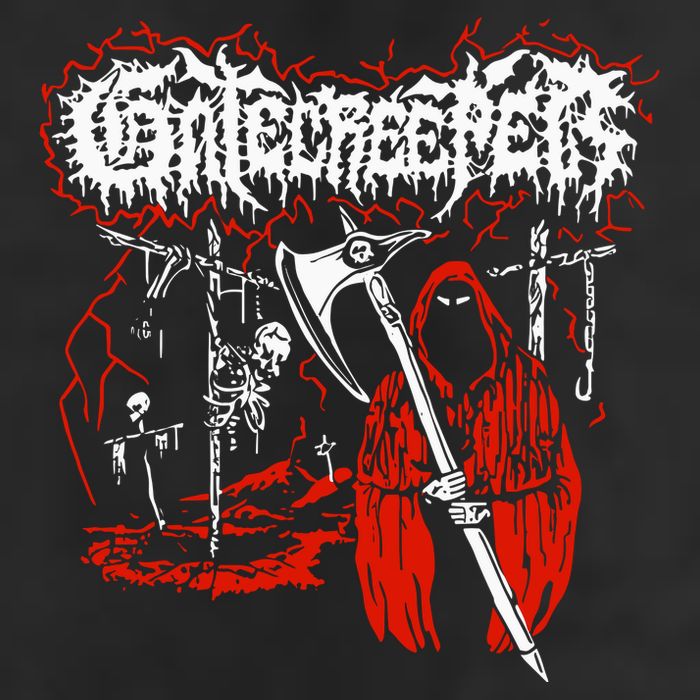 Closed Casket Activities Gatecreeper Reaper Golf Towel