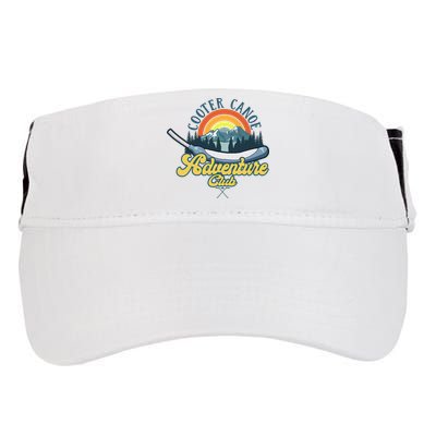 Cooter Canoe Adventure Nurse Club Funny ICU Registered Nurse Adult Drive Performance Visor