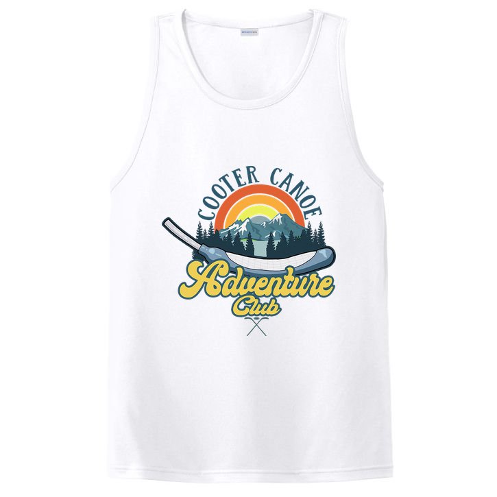 Cooter Canoe Adventure Nurse Club Funny ICU Registered Nurse PosiCharge Competitor Tank