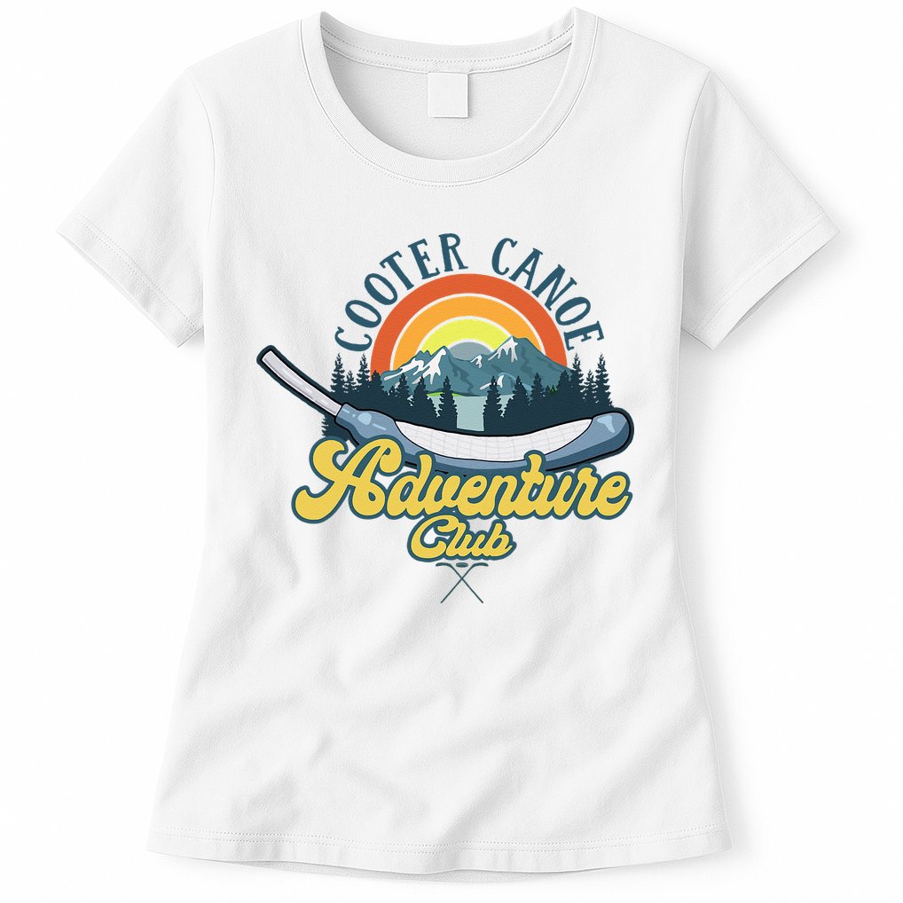 Cooter Canoe Adventure Nurse Club Funny ICU Registered Nurse Womens T-Shirt