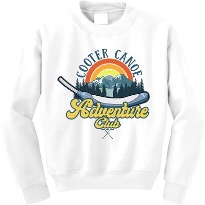Cooter Canoe Adventure Nurse Club Funny ICU Registered Nurse Kids Sweatshirt
