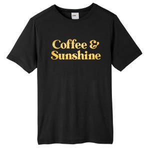 Cute Coffee And Sunshine Tall Fusion ChromaSoft Performance T-Shirt