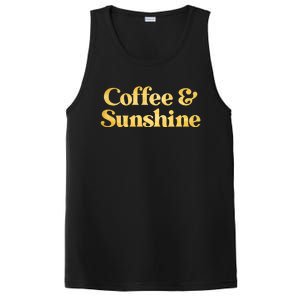 Cute Coffee And Sunshine PosiCharge Competitor Tank