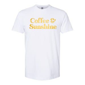 Cute Coffee And Sunshine Softstyle CVC T-Shirt