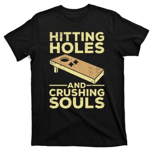 Cool Cornhole Art For Women Corn Hole Lover Board Game T-Shirt