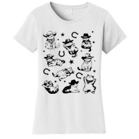 Cowboy Cats And Kittens Western Cowboy Vintage Women's T-Shirt